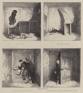 Illustrasjon for Jack Sheppard (gravering) av George (after) Cruikshank