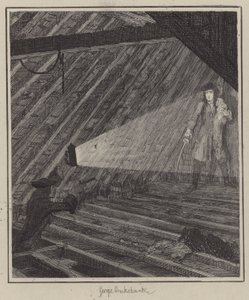 Illustrasjon for Jack Sheppard (gravering) av George (after) Cruikshank