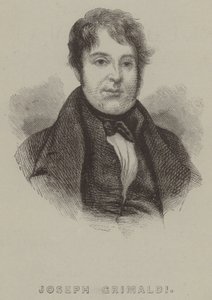 Joseph Grimaldi (gravering) av George (after) Cruikshank