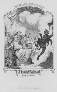 The Golden Legend (gravering) av George (after) Cruikshank