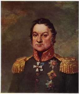 Portrett av Dmitrij Dokhturov (fargelitografi)