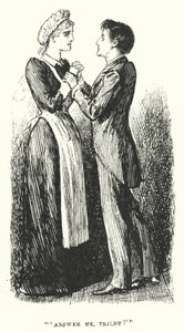 Illustrasjon for Trilby av George du Maurier (gravering) av George (after) Du Maurier