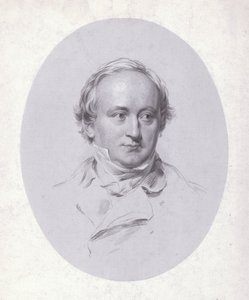 Christian Karl Josias von Bunsen , tysk diplomat og lærd (gravering) av George (after) Richmond