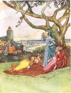 Les Trois Princesses, illustrasjon fra 