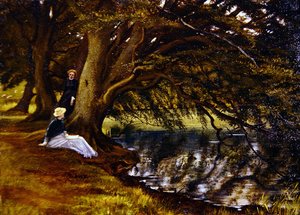 The Hanging Beech (olje om bord)