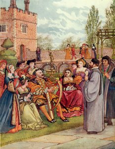 Kongens ballade (fargelitografi) av George 9th Earl of Carlisle Howard