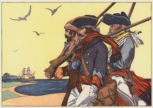 Pirater på øya Tortuga
