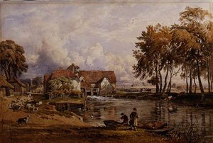 Streatley Mill: På Themsen