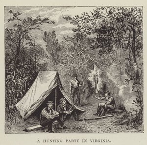 Et jaktfest i Virginia av George Augustus Sala