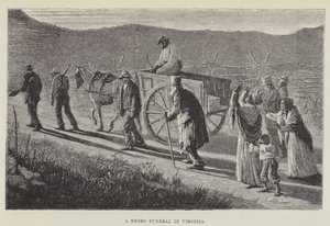 En negerbegravelse i Virginia