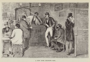 En drikkebar i New York av George Augustus Sala