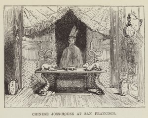 Chinese Joss-House i San Francisco av George Augustus Sala