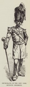Trommemajor i New Yorks syvende regiment av George Augustus Sala