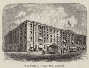 Custom House, New Orleans av George Augustus Sala