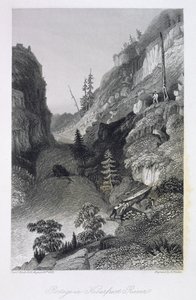 Portage in Hoarfrost River, 19. august 1833, fra 