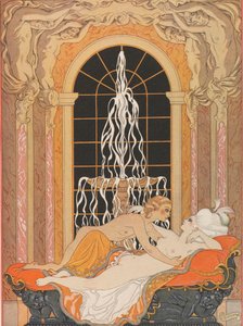 Illustrasjon for epistolærromanen Dangerous Liaisons Dangerous Liaisons, 1934.