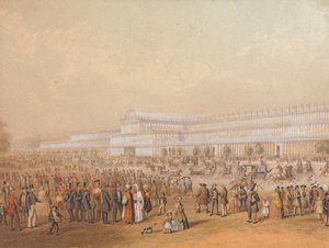Crystal Palace, Hyde Park av George Baxter