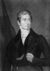 Sir Robert Peel, 2nd Baronet, britisk statsminister, 1853 1910. av George Baxter