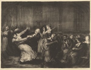 Dans i et galehus