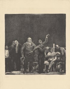 Vi presenterer John L. Sullivan av George Bellows