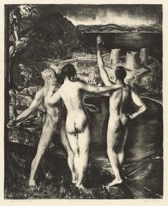 Lychnis og hennes sønner av George Bellows