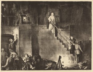 Drapet på Edith Cavell av George Bellows