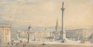 Et forslag til plan for Trafalgar Square av George Belton Moore