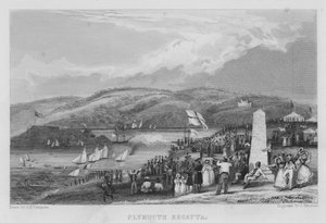 Plymouth Regatta (gravering)