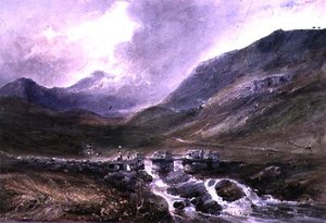 Walisisk fjellscene