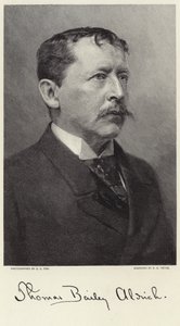 Portrett av Thomas Bailey Aldrich av George C. Cox