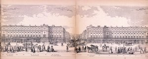Panorama over London, 1849 av George C Leighton