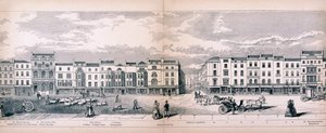 Panorama over London, 1849