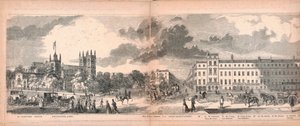 Panorama over London, 1849