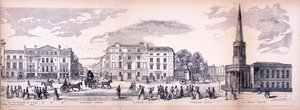Panorama over London, 1849