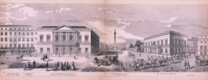 Panorama over London, 1849