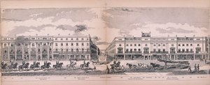 Panorama over London, 1849