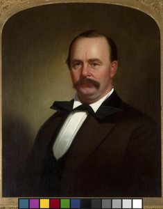 Portrett av oberst James Hervey Birch, Jr., ca. 1878