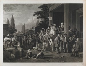 Bevis 17 fra «Fylkesvalget» av George Caleb Bingham