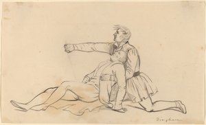 General Warrens død av George Caleb Bingham