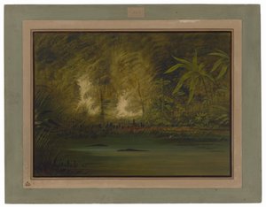 En lagune ved øvre Amazonas av George Catlin