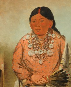 A#39;h-tee-wát-o-mee, en kvinne av George Catlin