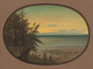 En indisk stige - Nayas-indianere, 18551869. av George Catlin