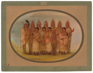 Iowa-indianere som besøkte London og Paris av George Catlin