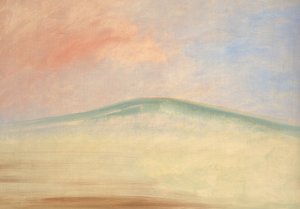 Landskapsbakgrunn, 1846-1848. av George Catlin