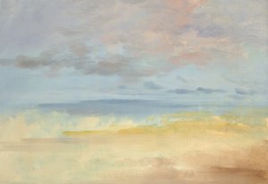 Landskapsbakgrunn, 1846-1848. av George Catlin