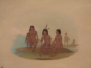 Marahua-indianere, 18541869. av George Catlin