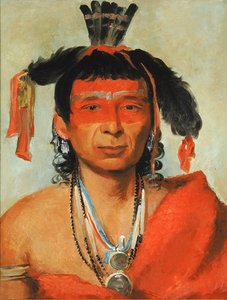 Másh-kee-wet, en flott dandy av George Catlin
