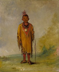 Me-sóu-wahk, hjortehår, Kee-o-kúks favorittsønn av George Catlin