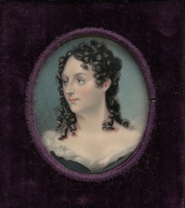 Mrs. George Catlin Clara Bartlet Gregory, ca. 1830. av George Catlin