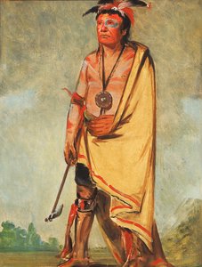 No-ak-chóo-she-kaw, Han som knuser buskene av George Catlin